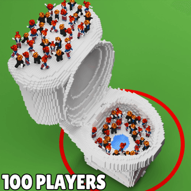 100 Players Toilet Escape icon