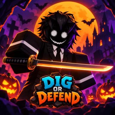 Thumbnail for [🎃HALLOWEEN] Dig or Defend RPG Game