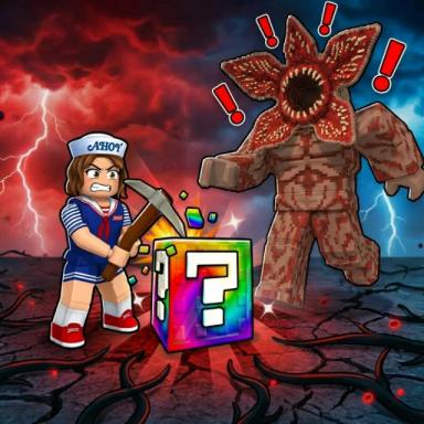 Thumbnail for Break Lucky Blocks For Stranger Things 🦇 Game