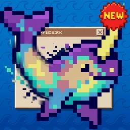 [FISH FUSION 🧬] FISH OS - RETRO COMPUTER FISHING icon