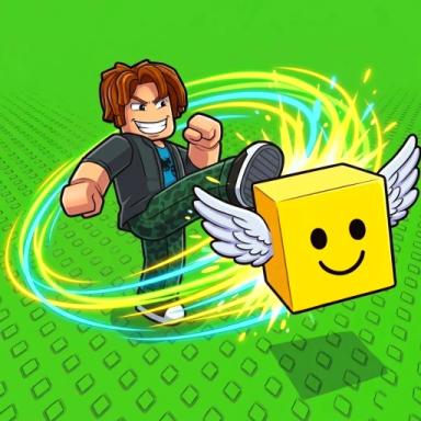 Thumbnail for Train And Kick Lucky Block🧠 Game