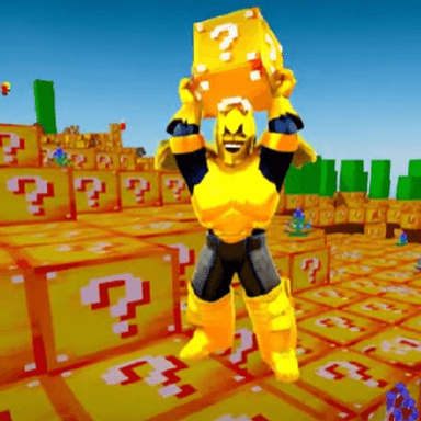 ⛏️OPCraft💛 (GOLD LUCKY BLOCKS) icon
