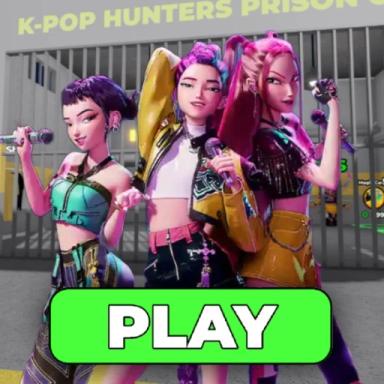 Thumbnail for K-POP HUNTERS PRISON RUN! (Obby) Game