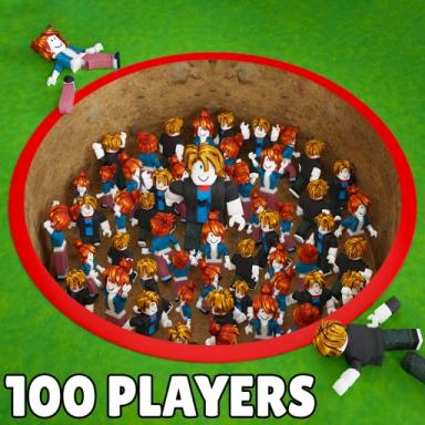 Thumbnail for 100 Players Hole Survive Game