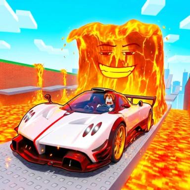 Thumbnail for 🌋Escape Lava in a Car Game