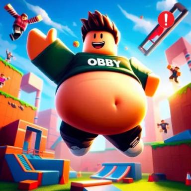 Thumbnail for (NEW LEVELS) SALE Obby but your belly BIG Game
