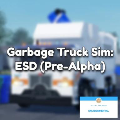 Garbage Truck Sim: ESD (Pre-Alpha) icon