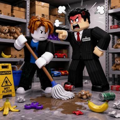 Thumbnail for Clean the Mall 🛍️ Game