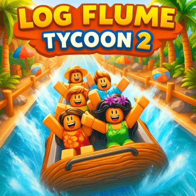 Log Flume Tycoon 2! Build, Ride, Craft🌊 icon