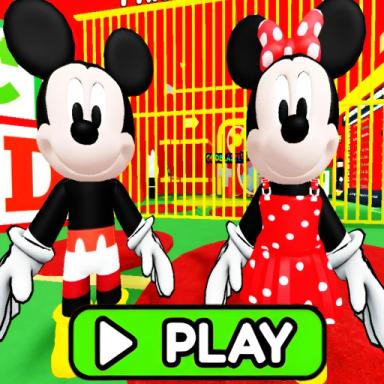 Thumbnail for MICKEY AND MINNIE BARRYS PRISON RUN OBBY!! Game