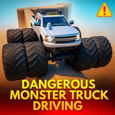 Dangerous Monster Truck Driving  icon