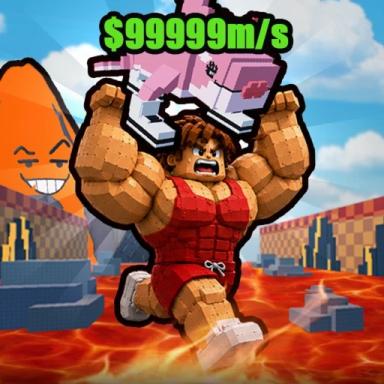 Thumbnail for Survive Volcano for Brainrots! Game