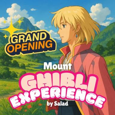 (🔥+3 & Free Broomstick) Mount Ghibli Experience icon