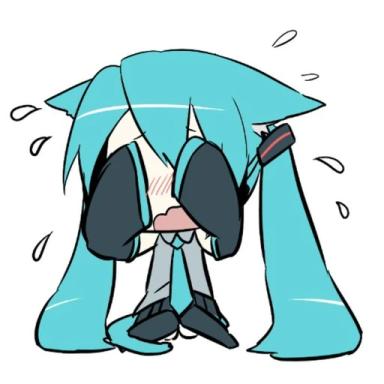 Hatsune Miku sad story Teto bullied cry icon