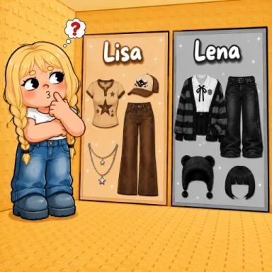 Thumbnail for Would You Rather: Lisa or Lena Tower 💖  Game