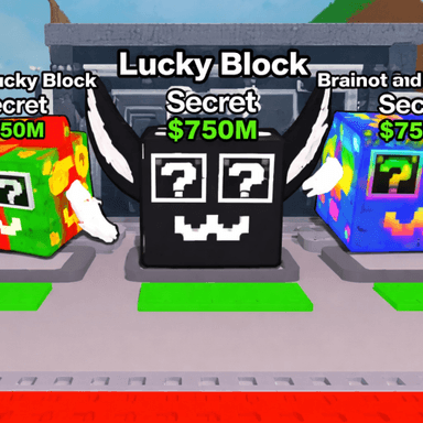 [🍀] Brainrot Lucky Blocks X icon