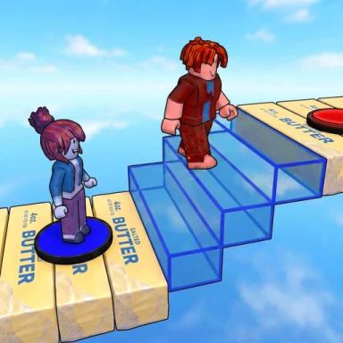 Thumbnail for 🌀2 Player Obby: Keyboard ASMR Game