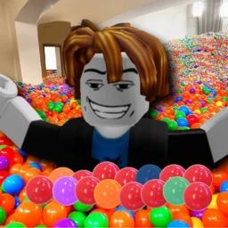 Thumbnail for Slide into Biggest Ballpit Obby Game