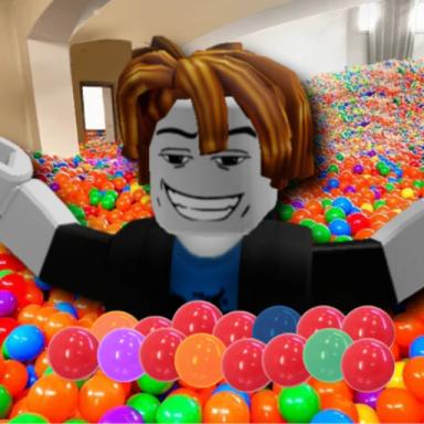 Thumbnail for Slide into Biggest Ballpit Obby Game