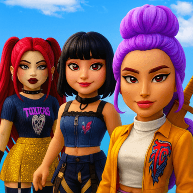 Build a KPop Demon Hunters Tycoon 🎤 icon