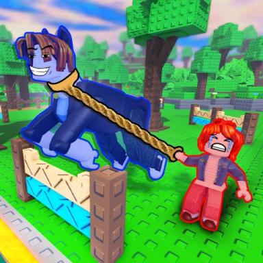 Thumbnail for Horse Walk 🐎 [2 Player Obby] Game