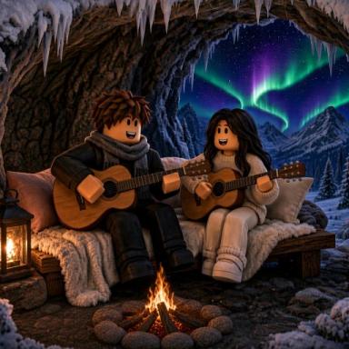 Thumbnail for Cozy Snowy Cave Game