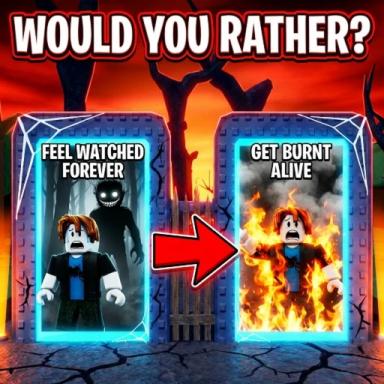 Thumbnail for Would you rather but it happens HORROR 💀 Game