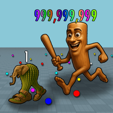Thumbnail for Eat Brainrot to Grow HUGE Game