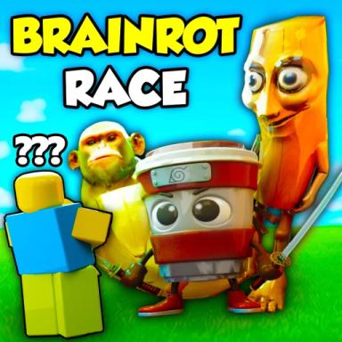 Thumbnail for [NEW] Brainrot Marble Race! Game