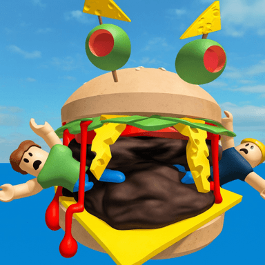🍔ESCAPE A GIANT BURGER OBBY! (READ DESC) icon
