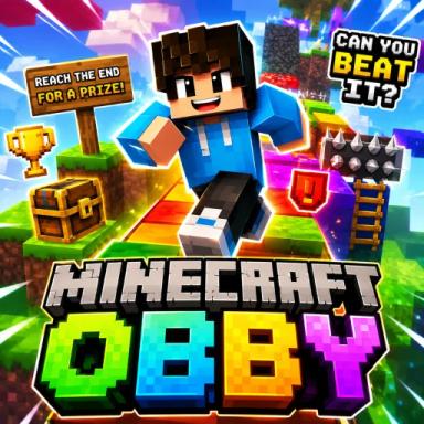 [🌈 NEW] Mega Fun Minecraft Obby! icon