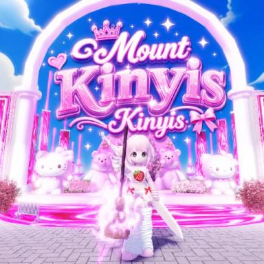 🍓 Mount Kinyis Kinyis 🌸 | Pink Candy Obby icon