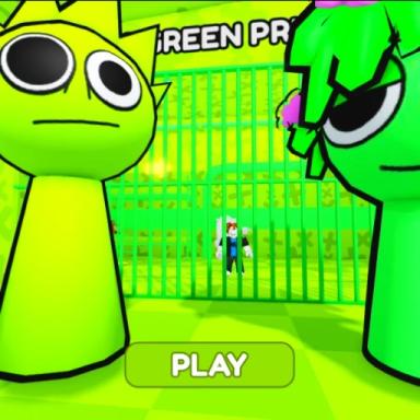 Thumbnail for ❤️ LIME VS GREEN SPLANKI'S PRISON RUN! (Obby) Game