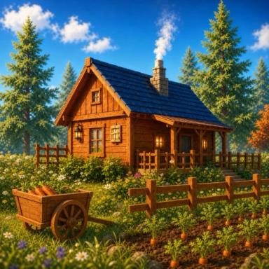 Thumbnail for Thrive in the Village 🌱 Cozy Build & Farm Game
