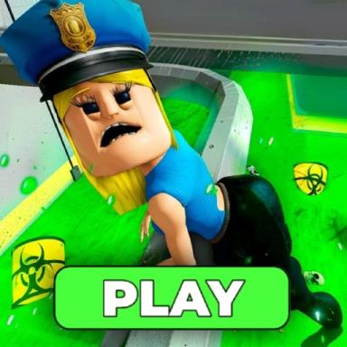 Thumbnail for TOXIC ACID WOMAN PRISON RUN! (Obby) Game