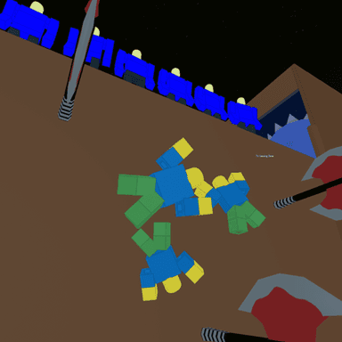 Push Ragdolls Into Axes and Fire(New!) icon
