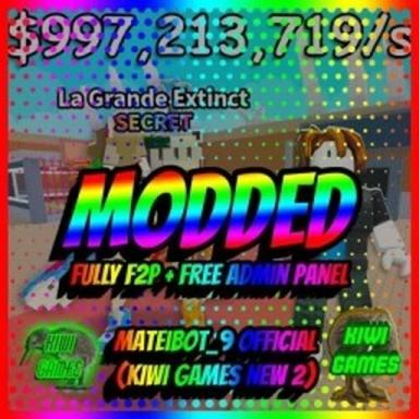 [🌈F2P ADMIN PANEL] Steal A Brainrot MODDED x999M icon
