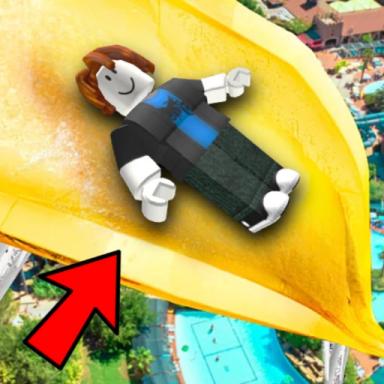 Thumbnail for The Highest Ever Waterslide Obby Game