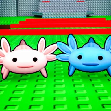 Axolotl Buddies  [2 Player Obby] icon