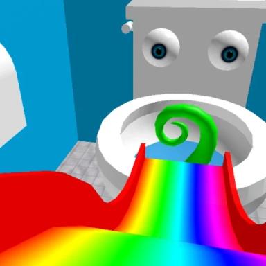Thumbnail for 🌈Rainbow Slide Parkour Obby Oby Obey Game