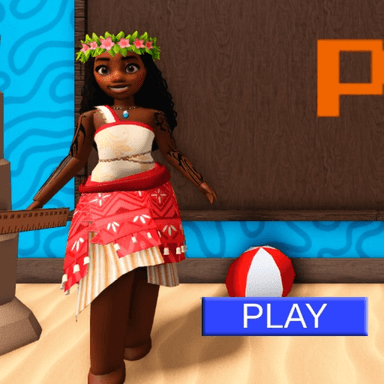 Thumbnail for 🌴🥥MOANA 2 SCHOOL BREAKOUT! (OBBY)📏🌺  Game