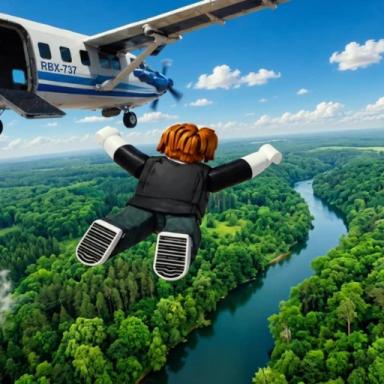 Thumbnail for 🪂HIGHEST Skydive Game