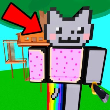 Thumbnail for 🌈 Survive Nyan Cat The Killers! Game