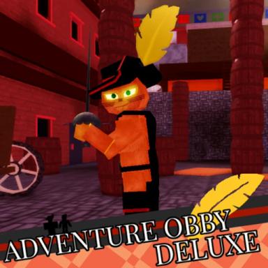 Thumbnail for Puss In Boots : Adventure Obby (Deluxe!) Game