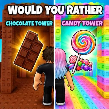 Thumbnail for Would You Rather: Chocolate & Candy Outfit Tower! Game