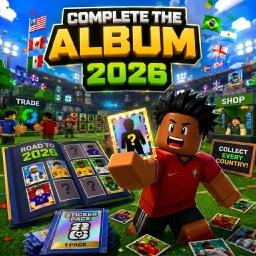 Complete the Sticker Album: 2026 World Cup icon