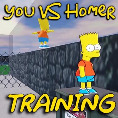 Thumbnail for [💘UPD] You vs Homer [WALLHOP TRAINING] Game