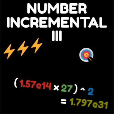[7.2] number incremental iii icon