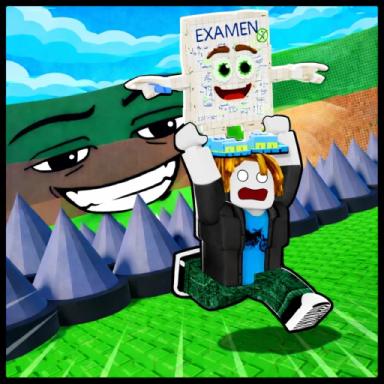 Thumbnail for Jump over spikes for brainrots! Game