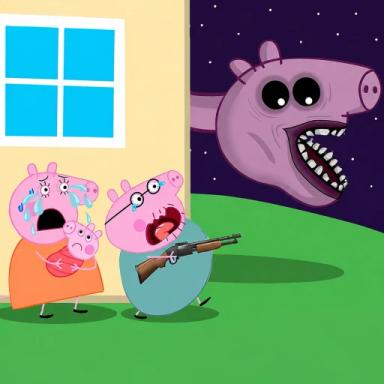 Thumbnail for 🔪Survive Family Pig the Killers! Game